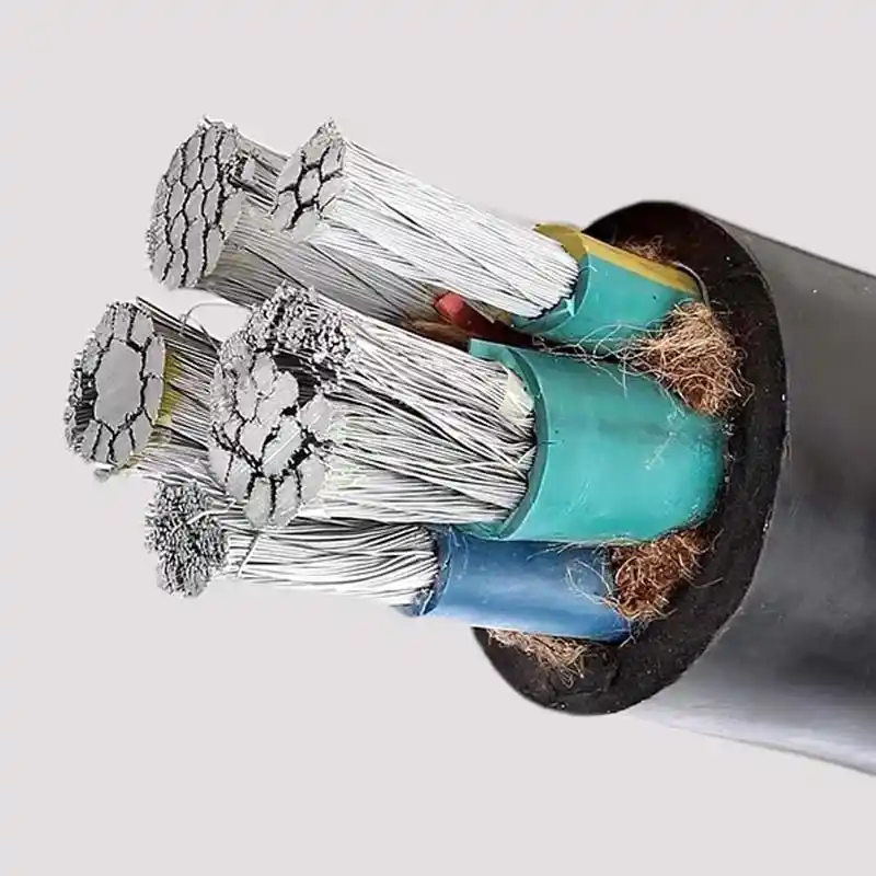 lightweight aluminum alloy flexible rubber cables