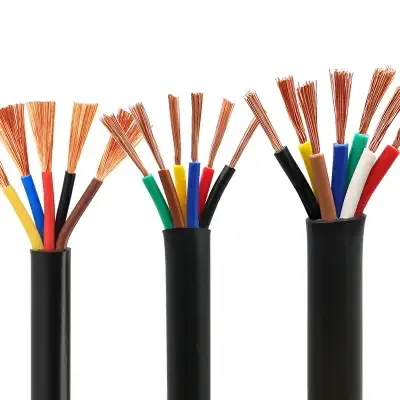 Genseeki RVV Cable – Multi-Core Flexible Wiring for Home & Industry Genseeki RVV Multi-Core PVC Sheathed Flexible Cable